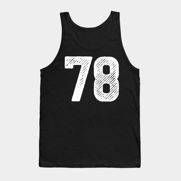 Seventy Eight 78 Tank Top by colorsplash